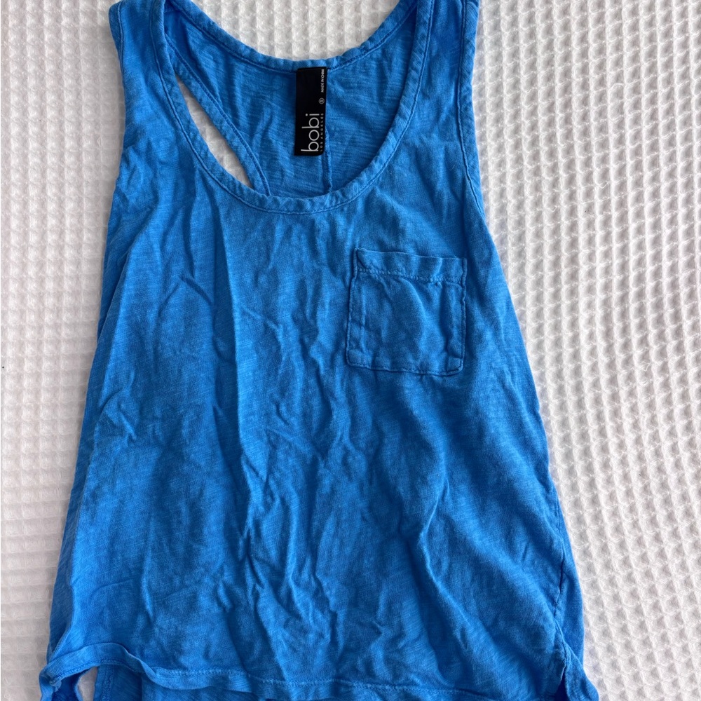 Bobi Women's Blue Tank Top